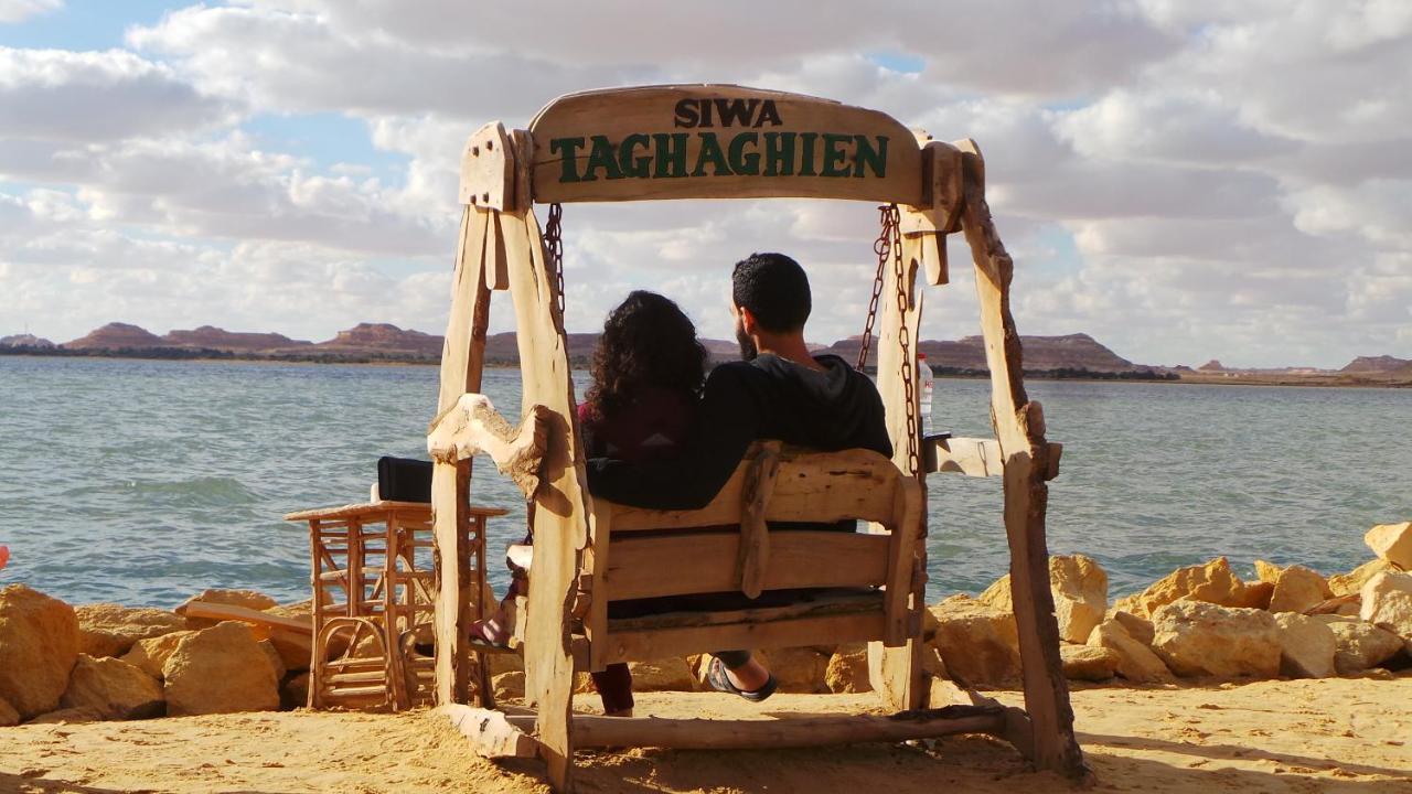 Taghaghien Island Resort Siwa Oasis Exterior foto